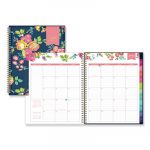 Day Designer CYO Weekly/Monthly Planner, 11 x 8 1/2, Navy/Floral, 2020