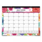 Mahalo Academic Year Desk Pad, 22 x 17, Tropical, 2019-2020