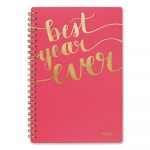 Aspire Weekly/Monthly Planner, 8 x 4 7/8, Coral, 2020