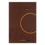 One-Day-Per-Page Planning Notebook, 9 x 6, Dark Gray/Orange, 2020