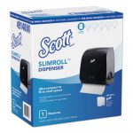 Control Slimroll Manual Towel Dispenser, 12.65 x 7.8 x 13.02, Black