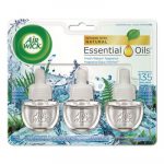Scented Oil Refill, Fresh Waters, 0.67oz, 3/Pack, 6 Packs/Carton