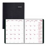 DuraFlex 14-Month Planner, 11 x 8 1/2, Black, 2020