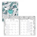 Doodleplan Monthly Planner, 8 7/8 x 7 1/8, Coloring Pages, 2020