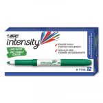 Intensity Low Odor Dry Erase Marker, Fine Bullet Tip, Green, Dozen
