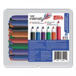 Intensity Low Odor Dry Erase Marker, Fine Bullet Tip, Assorted Colors, 30/Set