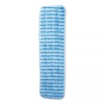 Microfiber Wet Mops, 18 x 5, Blue