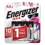 MAX Alkaline AA Batteries, 1.5V, 4/Pack