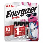 MAX Alkaline AAA Batteries, 1.5V, 4/Pack