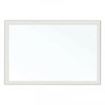 Magnetic Dry Erase Board with Decor Frame, 30 x 20, White Surface and Frame