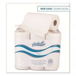 Kitchen Roll Towels, 2 Ply, 11 x 9, White, 72/Roll, 6 Rolls/Pack