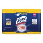 Disinfecting Wipes, 7 x 8, Lemon and Lime Blossom, 80 Wipes/Canister, 3 Canisters/Pack, 2 Packs/Carton