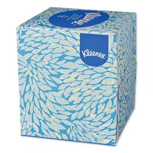 Boutique White Facial Tissue, 2-Ply, Pop-Up Box, 95 Tissues/Box